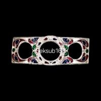 ราคา กรอบเลสหลวงพ่อรวย เงินแท้ 92.5 จับขอบลายชบาลงยาสุโขทัย 2 บาท (เงินแท้ 92.5 ไม่ผสม) (41617191266)