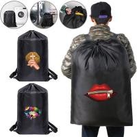 ราคา ถุงซักผ้าสกปรกเสื้อผ้ากระเป๋าซักรีดกระสอบพร้อมสายรัดพับ เชือกรูด หนัก หน้าที่ กระเป๋าเป้สะพายหลังปาก ชุด (41425098608)