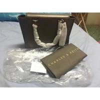 ราคา กระเป๋าถือ CHARLES & KEITH LARGE CITY BAG CK2-50780356 Colour :Pewter (646625811)