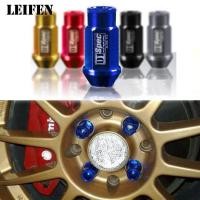 ราคา D1 Spec JDM Racing อลูมิเนียมอัลลอยด์ล้อ Lug Nuts สกรู M12x1.5/1.25 ยาว 50 มม./40 มม.สําหรับรถยนต์ 95% 20 ชิ้น/เซ็ต (27792710254)