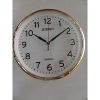 ราคา นาฬิกาแขวนผนัง ยี่ห้อ SIEROใช้ถ่านขนาดAA 1ก้อน รุ่นSR-020(S) ขอบสีเงินหน้าขาว ขนาด12นิ้ว รูปภาพจากของจริง (11698877747)