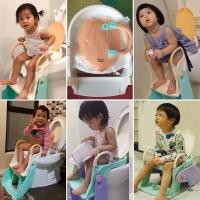 ราคา 2 step potty trainer (บรรไดชักโครก-กระโถน) (5147831835)