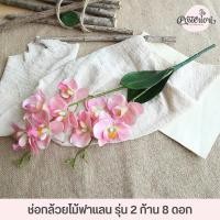ราคา ช่อกล้วยไม้ฟาแลนประดิษฐ์ รุ่น 2 ก้าน 8 ดอก 3 สี กล้วยไม้ฟาแลน ฟาแลนประดิษฐ์ กล้วยไม้ปลอม สำหรับตกแต่งห้อง ตกแต่งบ้าน (19229847311)