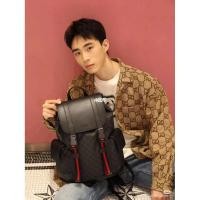 ราคา GUCCI GUCCI กระเป๋าเป้ผู้ชาย กระเป๋านักเรียน กระเป๋าเป้สะพายหลัง กระเป๋าเดินทาง กระเป๋าคอมพิวเตอร์ LZ7E (57100154024)