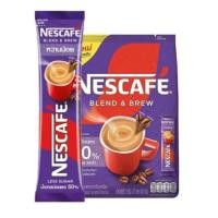 ราคา Nescafe เนสกาแฟ ซองม่วง น้ำตาลน้อย 15 ก. × 27 ซอง (41203312357)