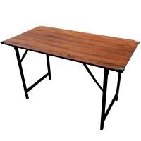 ราคา โต๊ะพับหน้าลายไม้ 60x90x75 ซม.(3 ฟุต #3) (7615774144)