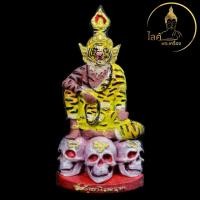 ราคา ปู่เจ้าสมิงพราย พ่อแก่ รุ่นทวิมหาเสน่ห์พารวย เนื้อผงพุทธคุณ 108 เพ้นท์สี ตะกรุดทองเหลือง ฝังพลอยเษก ปู่ฤาษีผู้ทรงฤทธิ์ (25688554249)