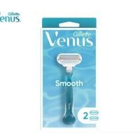 ราคา Gillette Venus วีนัส สมูท ด้ามมีด พร้อมใบมีด 2 ชิ้น (24470641050)
