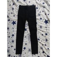 ราคา กางเกงสีดำรัดรูป ผ้ายืด ใส่ทำงานได้ M/L (18282479800)