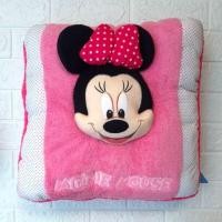 ราคา หมอนมิกกี้เม้าส์ หมอนมินนี่เม้าส์ หมอนจตุรัสมิกกี้ มินนี่ขอบลายจุด (7432744997)