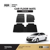 ราคา ผ้ายางปูพื้นรถยนต์ ตรงรุ่น ยกขอบ TOYOTA VIOS 2013-2021 (42704553301)