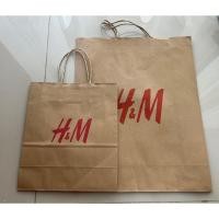 ราคา ถุงกระดาษ H&M สีน้ำตาล พร้อมส่ง!!! (22789743704)