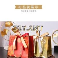 ราคา DIY ins ถุงกระดาษ ใส่ดอกไม้ ถุงของขวัญ อย่างหนา DIY วาเลนไทน์ งานแต่ง งานมงคล (23176574875)