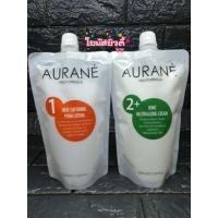 ราคา ครีมยืดผม Aurane Ionic Staight Pream Set IonicNeutralizing Cream 500 ml. ออเรน (3161062984)