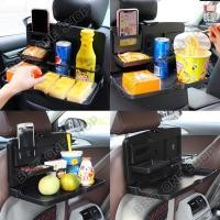 ราคา A275 ที่วางของในรถ พับเก็บได้ ที่วางอาหารในรถยนต์ โต๊ะกินข้าวในรถ ถาดอาหารในรถ ถาดอาหารหลังเบาะ ที่ใส่ของหลังเบาะรถ (18713006695)