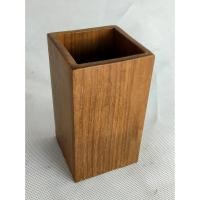 ราคา ที่ใส่ปากกาไม้สัก กล่องใส่ปากกาไม้สัก กล่องใส่เครื่องเขียน ที่เสียบปากกา ที่เสียบดินสอไม้ กล่องใส่ของอเนกประสงค์ขนาดเล็ก (5780013210)