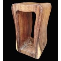ราคา สตูลไม้แกะสลัก เก้าอี้นั่งบาร์ นั่งเคาน์เตอร์ เก้าอี้ไม้แกะสลัก เป็นไม้ กว้าง 11 นิ้ว สูง 50 ซ.ม. แกะสลักจากไม้ สวยงาม (25357472011)
