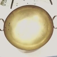 ราคา กระทะทองเหลือง สำหรับทำขนมและอาหาร หนาอย่างดี เบอร์ 18/3 เบอร์ 20/3 เบอร์ 24/3 (5631124459)