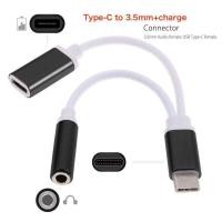 ราคา USB Type C to USB Type C Charging Female Port + 3.5mm Jack Aux Audio Splitter Cable (4861080573)
