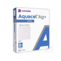 ราคา (1แผ่น) Aquacel Ag+ Extra ขนาด 10x10 cm (Convatec) แผ่นแปะแผลกดทับ (1 แผ่น) (1558690338)