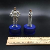 ราคา ฝาเป๊ปซี่ ฟิกเกอร์ สตาร์วอร์ ตัวหายาก HAN SOLO PRINCESS LEIA Lot of 2 Star Wars Pepsi Bottle Caps figure (19770222661)
