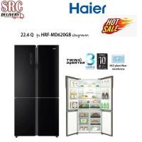 ราคา ตู้เย็น 4 ประตู HAIER 22.6 คิว รุ่น HRF-MD620GB รับประกันคอมเพรสเซอร์ 10 ปี HRFMD620 (13534713408)