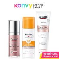 ราคา [Save 26%] Set Eucerin Spotless Brightening 2Items + Eucerin Sun Spotless Brightening Serum SPF50+ PA+++ 50ml ยูเซอร... (29456726862)