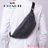 ราคา Isa Lovely Shop Coach 78777 WARREN BELT BAG IN SIGNATURE CANVAS QB/CHARCOAL/BLACK (24263985479)