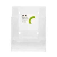 ราคา กล่องใส่โบว์ชัวร์ A5 ใส ONE K-447 (26958352005)