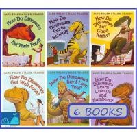 ราคา [6 BOOKS] How Do Dinosaurs Collection โดย Jane Yolen & Mark Teague (24236400344)