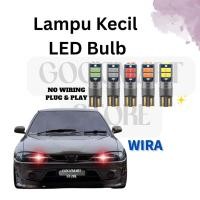 ราคา PROTON WIRA หลอดไฟ LED ไฟหน้าขนาดเล็กจํานวนแผ่น T10 Mentol Senja Kec Kec Kereta (27736603609)