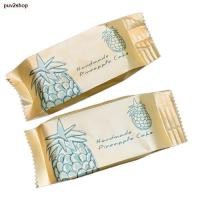 ราคา จัดส่งทันทีซองทาร์ตสับปะรด ครีม-ฟ้า (96-100 ซอง/แพ็ค) ซองคุ้กกี้สับปะรด ถุงทาร์ตสับปะรดไต้หวัน ใช้กับถาดขนาด #4073 หรือ (20346511128)