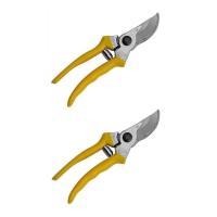 ราคา VAUKO : SOGO Pruning Shears กรรไกรตัดแต่งกิ่งไม้ปากโค้ง - สีเหลืองจำนวน 2 ตัว SOGO-P-02-2 จำนวน 2 ตัว (557041329)
