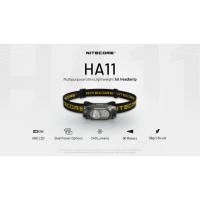 ราคา ไฟฉายคาดหัว Nitecore HA11 ถ่าน AA หนึ่งก้อน 240lm (27821466063)