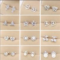 ราคา ต่างหูมุกแฟชั่น 925 เงิน (14425313781)