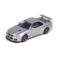 ราคา Inno64 IN64-R34VS-SIL 1/64 NISSAN SKYLINE GT-R R34 V-SPEC II SILVER DIECAST SCALE MODEL CAR (29901303999)