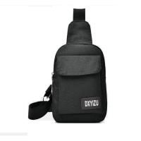 ราคา Dxyizu กระเป๋าคาดอก สะพายไหล่ รุ่น 0108 (สีดำ) (845585171)