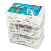 ราคา WATSONS วัตสัน ไหมขัดฟันเส้นแบน ชนิดด้าม 50 ชิ้น x 3 กล่อง (9187672068)