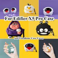 ราคา 【imamura】เคสหูฟัง ซิลิโคนนิ่ม ลายการ์ตูน สําหรับ Edifier X5 Pro (23360516348)