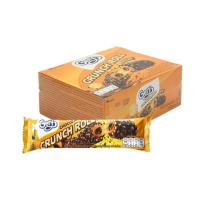 ราคา เจอรี่ ครันช์โรล เวเฟอร์โรลสอดไส้ช็อกโกแลตเคลือบคาราเมล บิสกิตและช็อกโกแลต 23 ก. x 12 (42170654700)