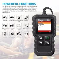 ราคา LAUNCH X431 Creader 3001 เครื่องอ่านรหัส OBDII/EOBD เครื่องมือวินิจฉัยอัตโนมัติข้อมูลกราฟ DIY เครื่องสแกนเนอร์ CR3001 (41764009371)