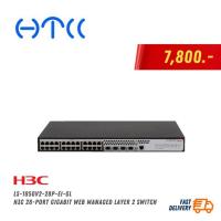 ราคา H3C 28-Port Gigabit Web Managed Layer 2 Switch - LS-1850v2-28P-EI-GL (24553973626)