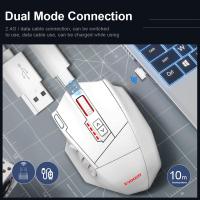 ราคา RGB เมาส์ไร้สายเล่นเกม 2.4G X-33 E-YOOSO เมาส์ออปติคอลเล่นเกม (26960882911)