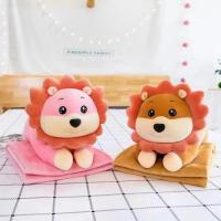 ราคา หมอนผ้าห่ม การ์ตูนสิงโต น่ารักๆ หมอนพร้อมผ้าห่ม นุ่ม ขนาดผ้าห่ม100*150cm. (28901586963)