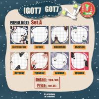 ราคา กระดาษโน๊ต kpop Paper Note Got7 (9337404656)