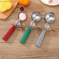 ราคา โฮมคลีโอคิวเอ็กซ์ ที่ตักลูกไอศครีม, สแตนเลสสนิมไอศครีมขุด, มืออาชีพกดออกแบบพลาสติกจับผลไม้ตักแตงโม (44155415059)