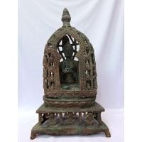 ราคา พระพุทธเจ้าในซุ้ม แบบคันธาระ (อินเดีย) ปางสนเข็ม เนื้อสำริด (26789235072)