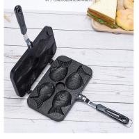 ราคา กระทะพิมพ์ลาย รูปไทยากิ กระทะเคลือบ พิมพ์ขนมไทยากิ ทำขนม แพนเค้ก พิมพ์ขนมปลา ใช้กับเตาแก็ส (13520736284)