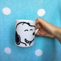 ราคา แก้วมัค Snoopy ลายปั้ม น่ารักมากๆ แก้ว (5333998766)