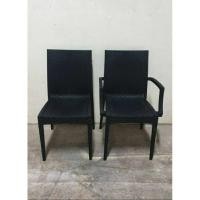 ราคา เก้าอี้สนามพลาสติก ลายสาน สีเทาดำ (6150377742)